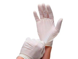 Перчатки High Risk двойная хлоринация М